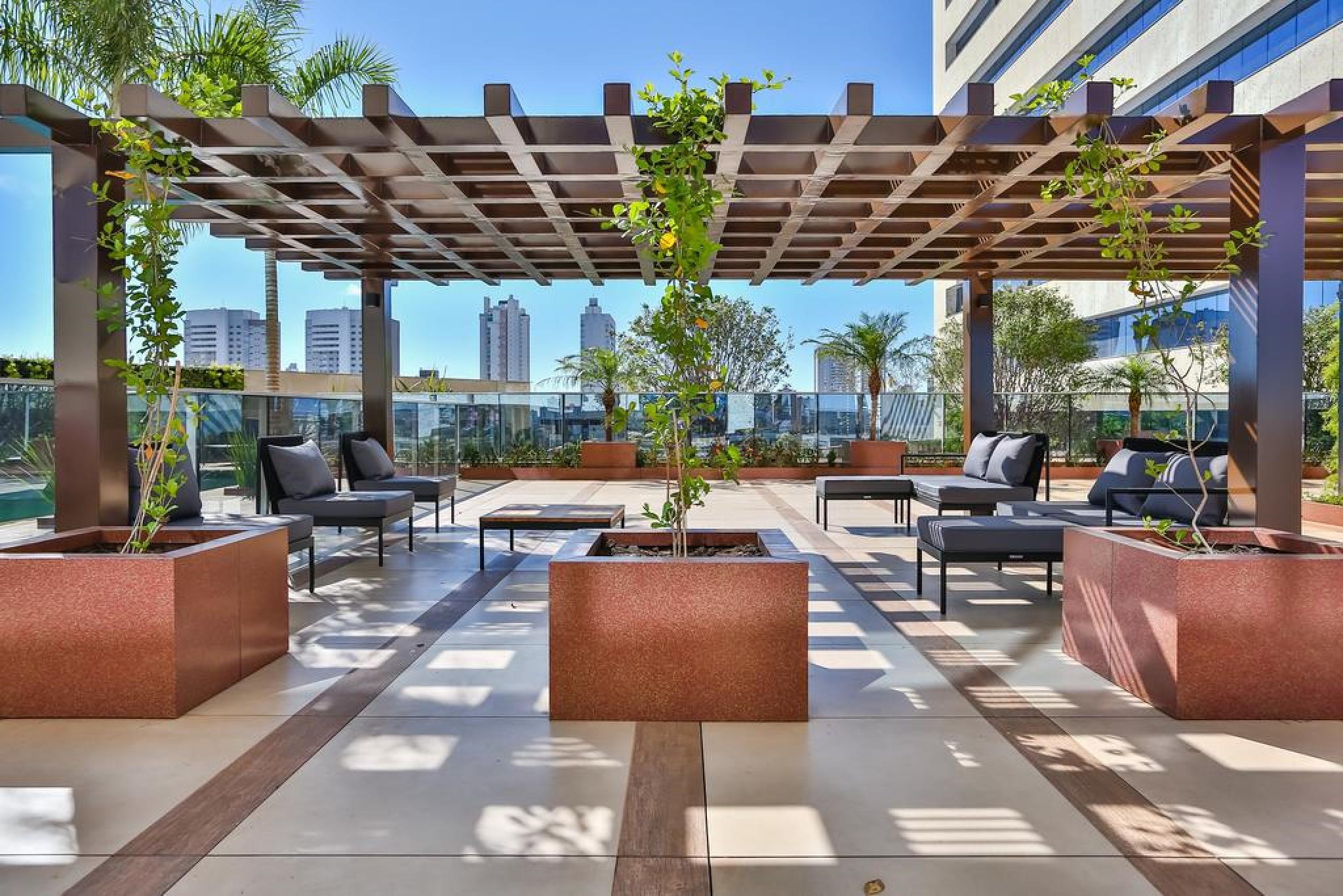 Transamerica Collection Goiânia Zewnętrze zdjęcie Rooftop garden