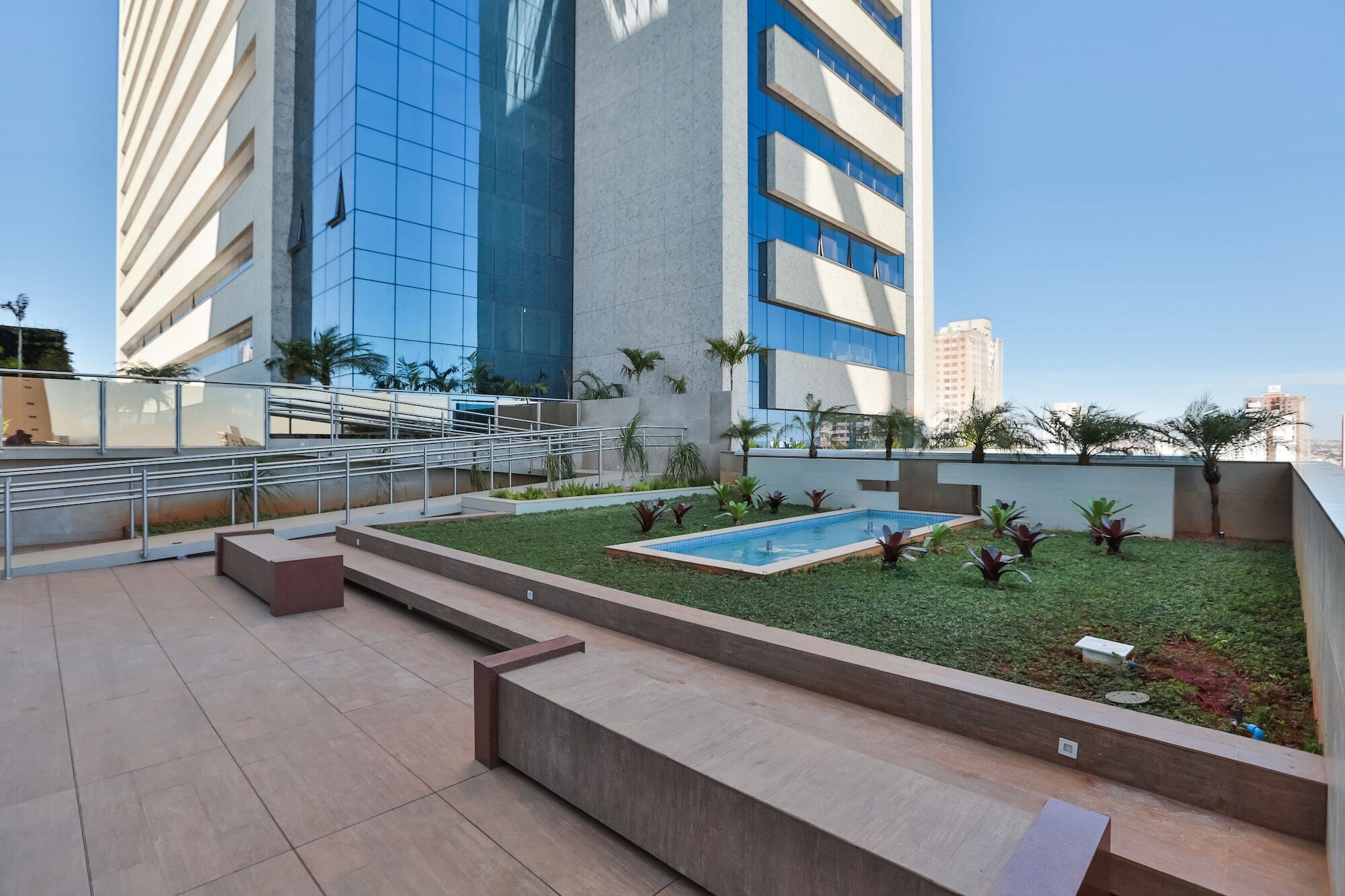 Transamerica Collection Goiânia Zewnętrze zdjęcie The rooftop garden
